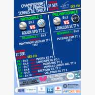 PRE REGIONALE CHILLY MORANGIS CTT 5 reçoit MASSY 01 (Saison 24-25 / Phase 1 / Journée 1)